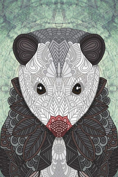 Possums: Ornate Opossum by Angelika Parker