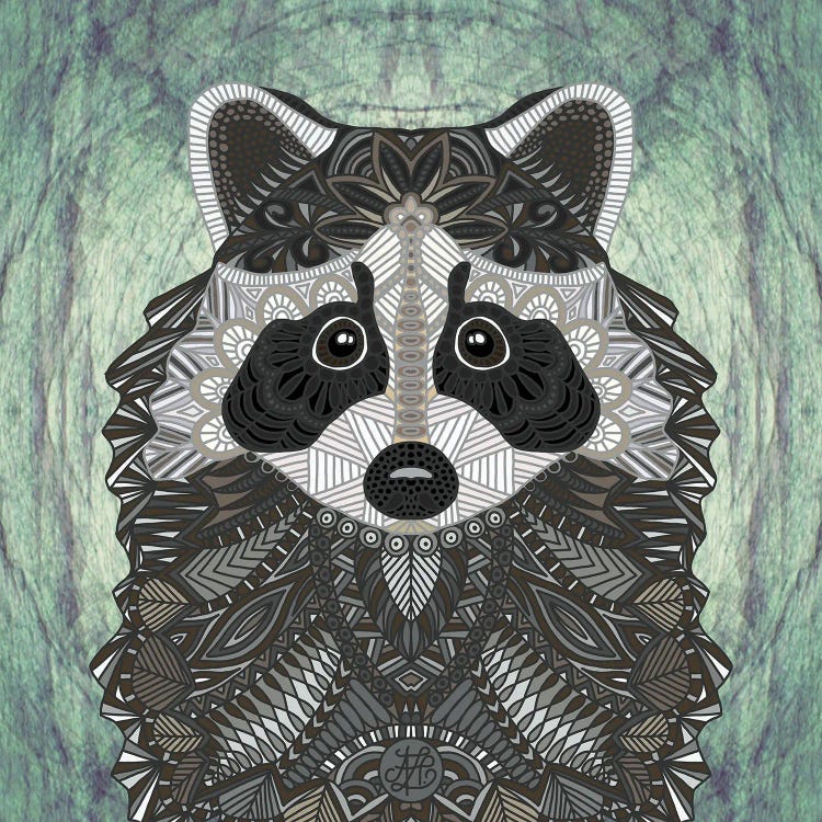 Ornate Raccoon (Square)