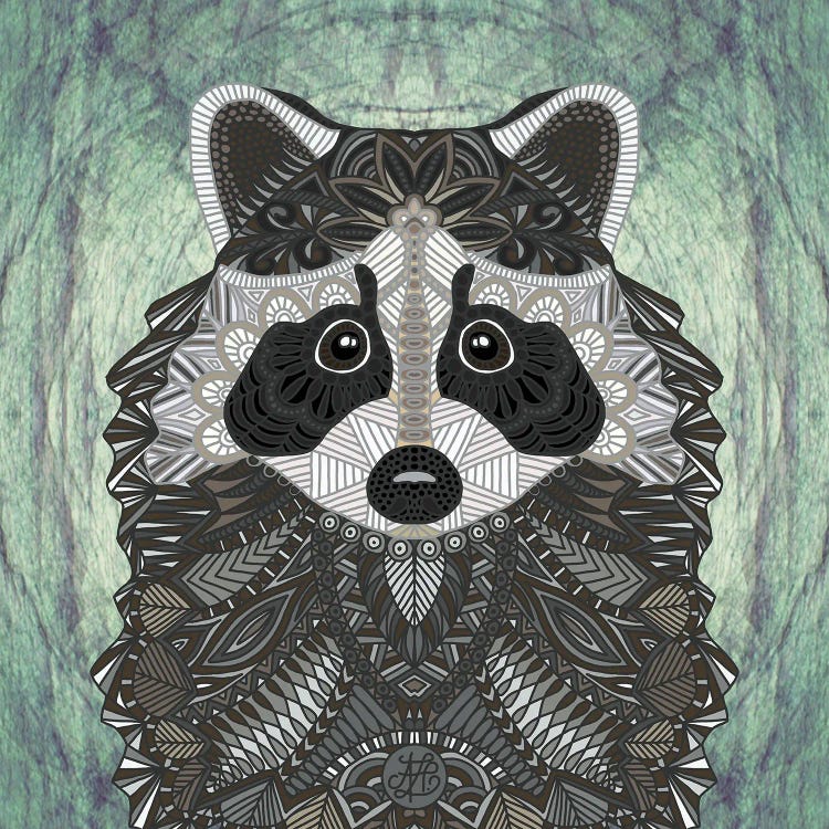 Ornate Raccoon (Square)