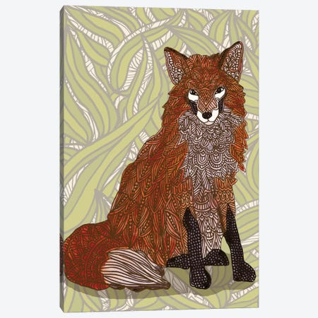 Foxy Lady Canvas Print #ANG31} by Angelika Parker Canvas Artwork