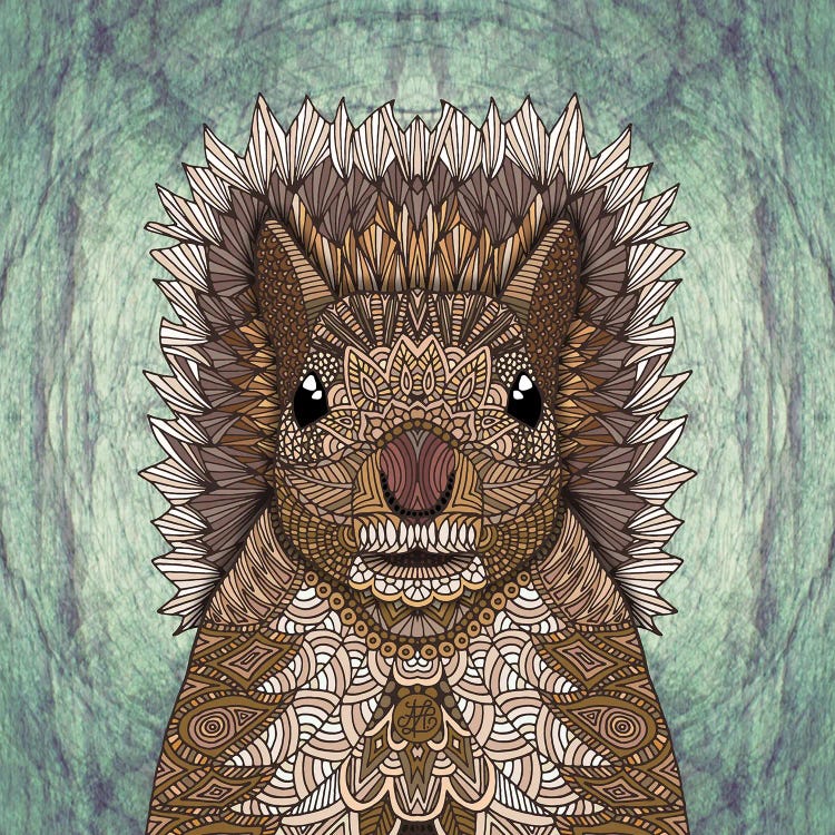 Ornate Squirrel (Square)