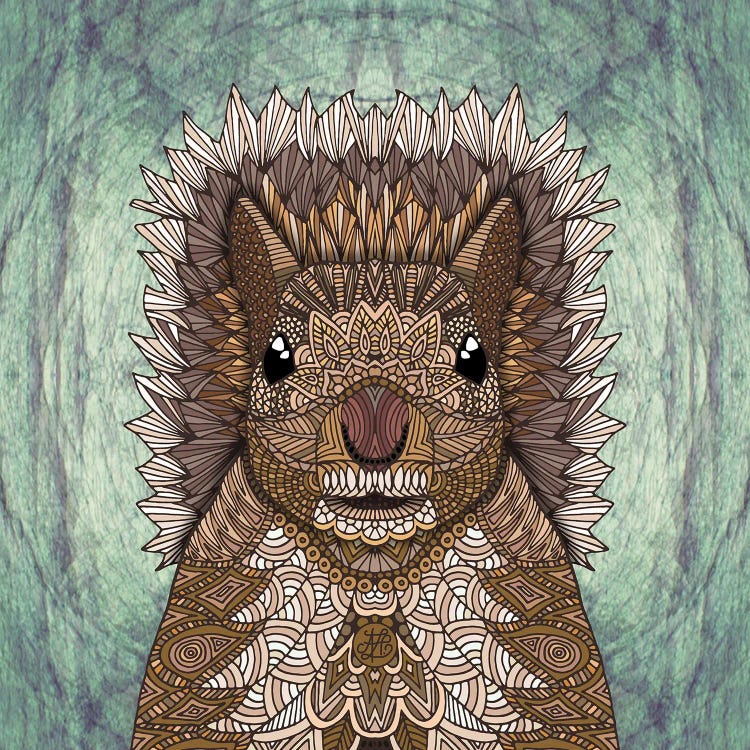 Ornate Squirrel (Square)