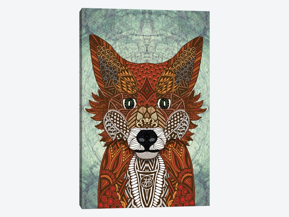 Woodland Fox by Angelika Parker 1-piece Canvas Art