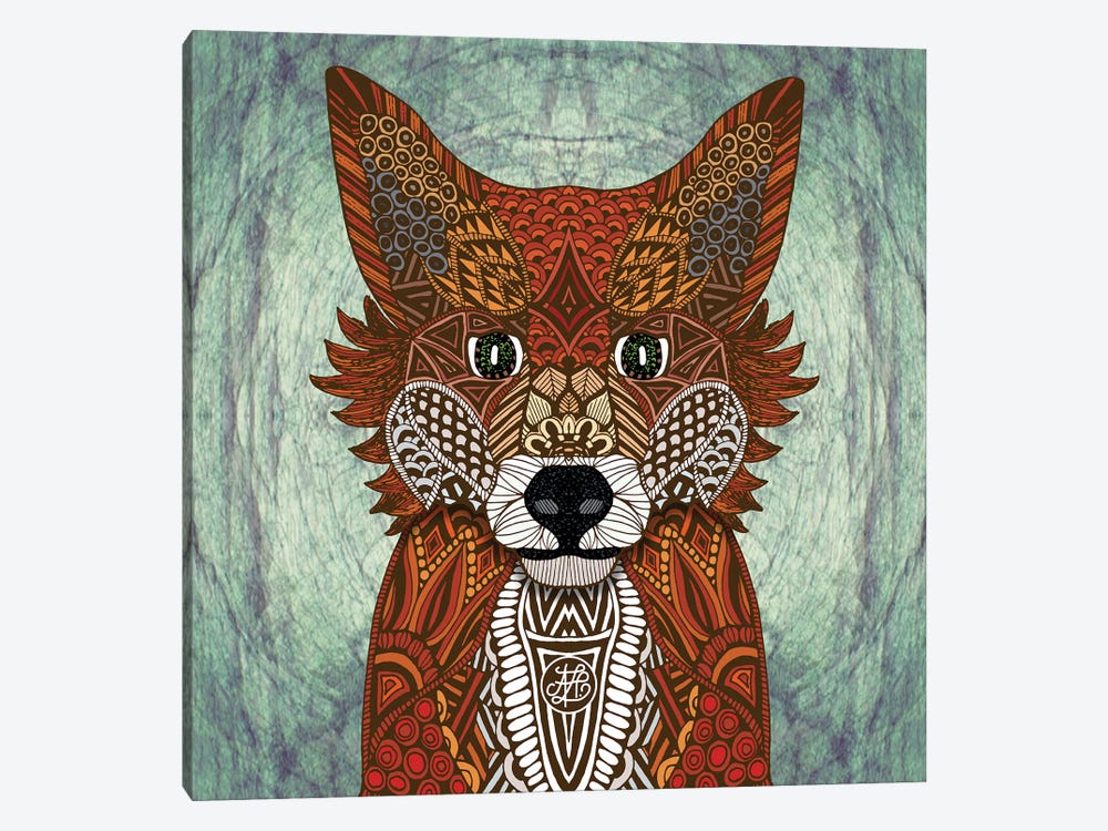 Woodland Fox (Square) by Angelika Parker 1-piece Art Print
