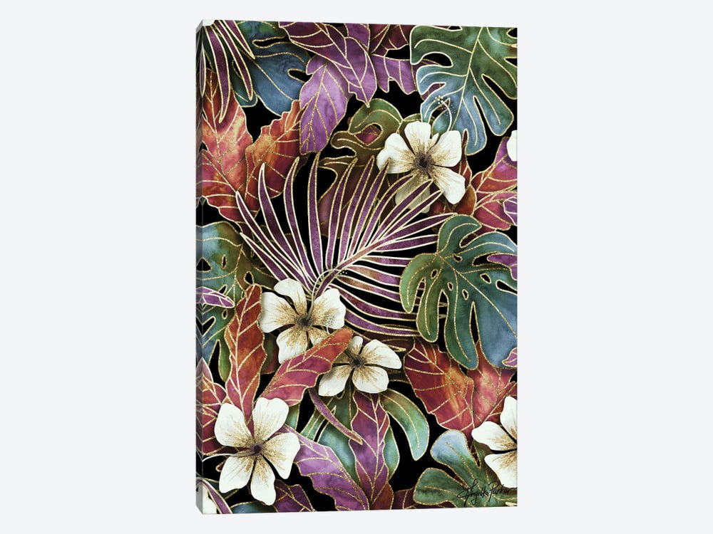 Tropical Moody Garden by Angelika Parker 1-piece Art Print