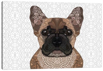 French Bulldog Canvas Art Print - Angelika Parker
