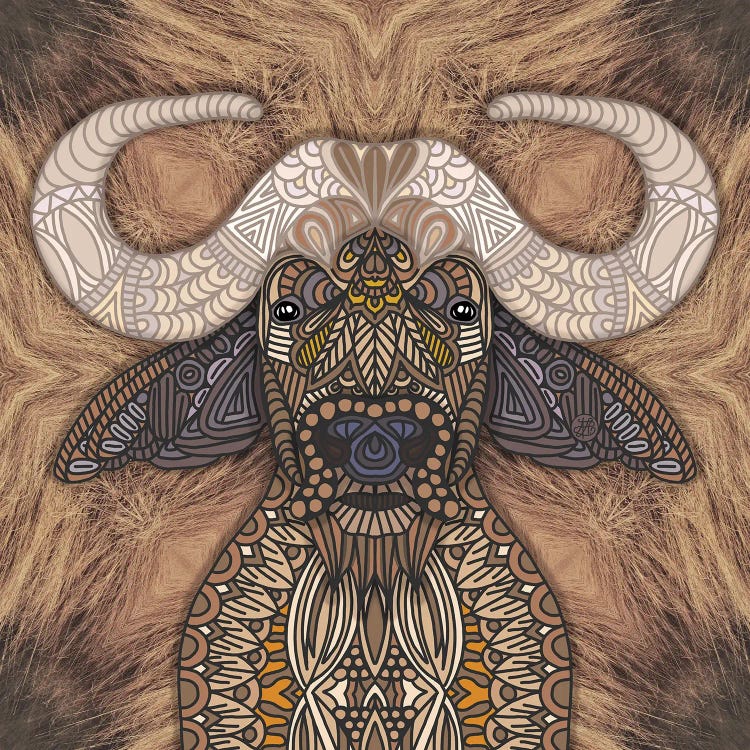 African Water Buffalo (Square)