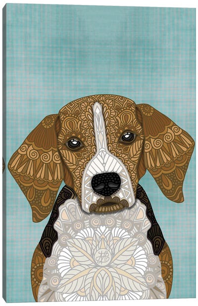 Beagle Canvas Art Print - Angelika Parker