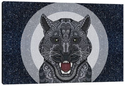 Black Panther Canvas Art Print - Angelika Parker