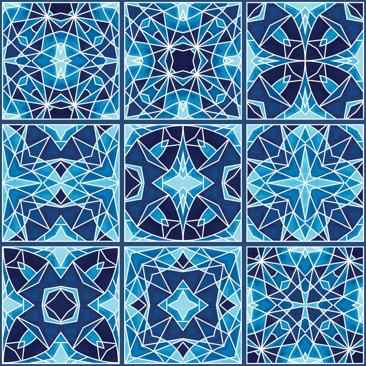 Blue Tiles (Square)