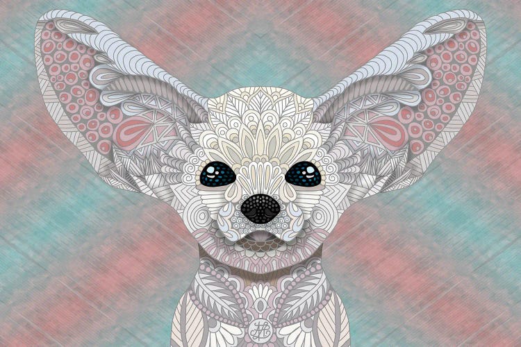 Fennec Fox Pastel