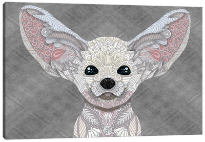 Fennec Fox Canvas Art Print - Angelika Parker