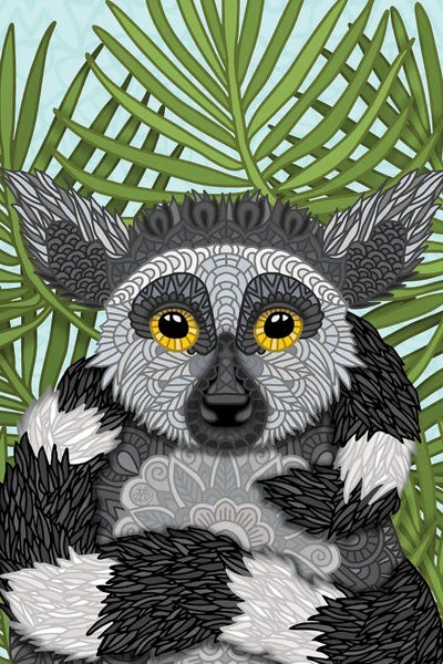 Lemur by Angelika Parker art print