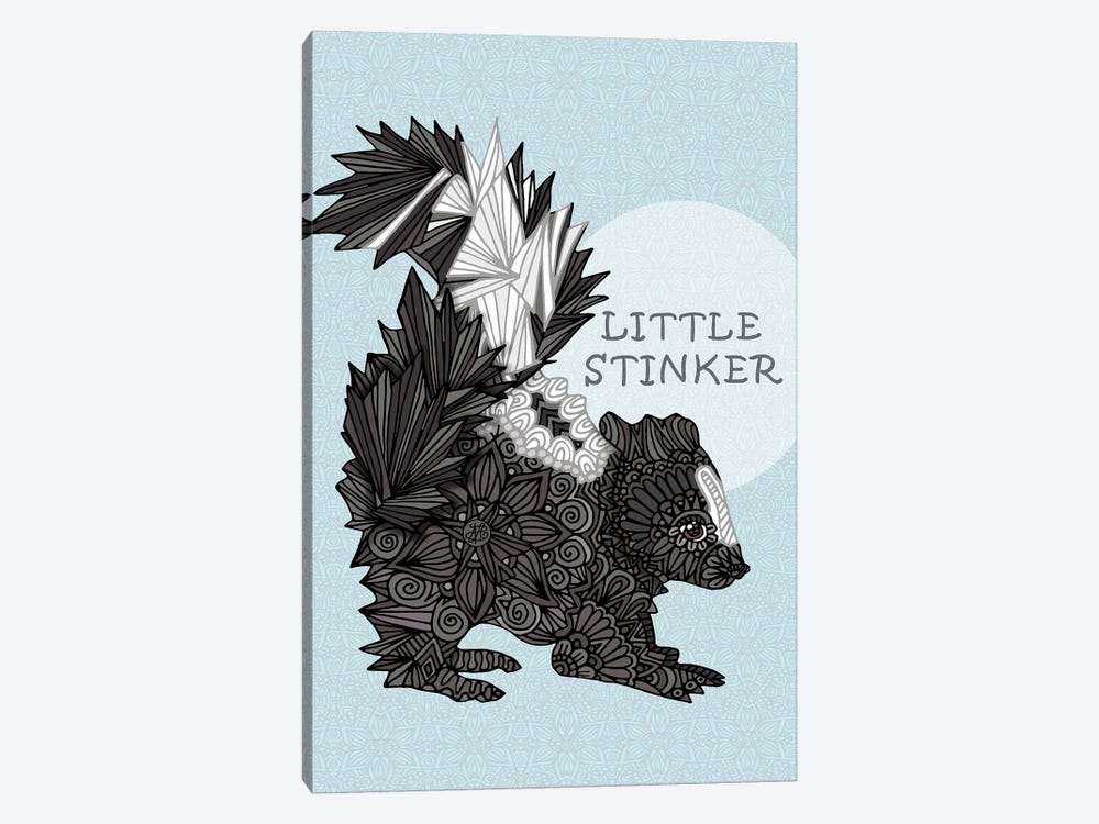 Little Stinker Blue by Angelika Parker 1-piece Canvas Print