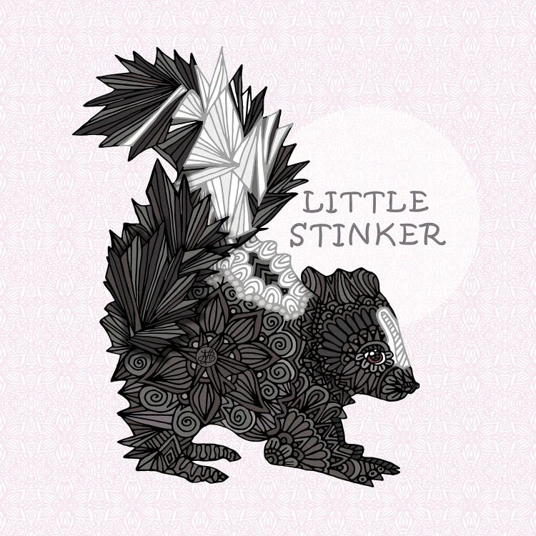 Little Stinker Pink (Square)