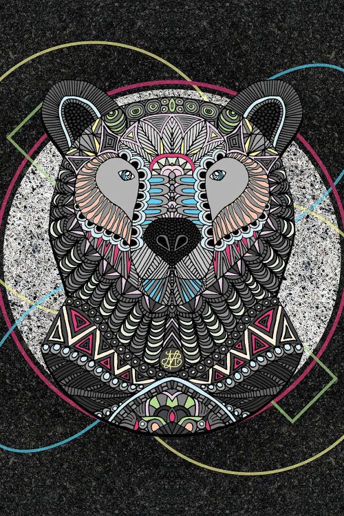 Neon Tribal Bear