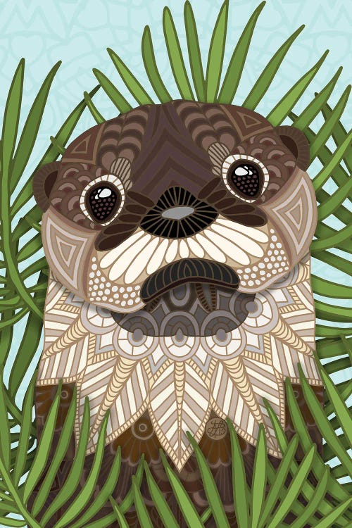 Otterly Cute by Angelika Parker wall art