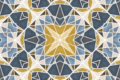 Retro Tile I by Angelika Parker canvas print