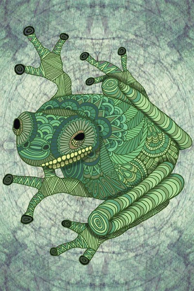 Frogs: Tree Frog by Angelika Parker