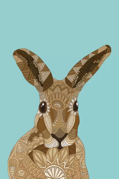 Happy Hare by Angelika Parker multi panel art
