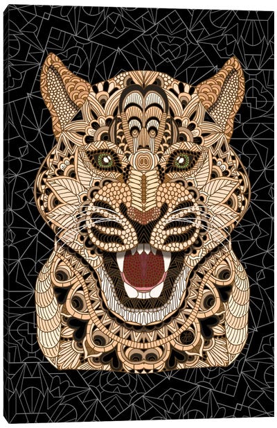 Leopard Canvas Art Print - Angelika Parker