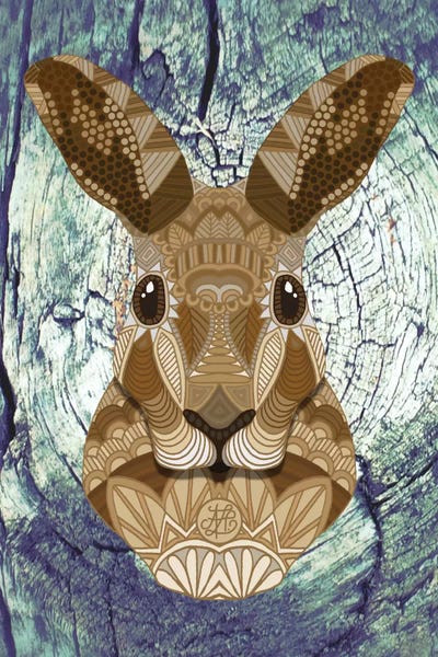 Rabbits: Ornate Hare by Angelika Parker