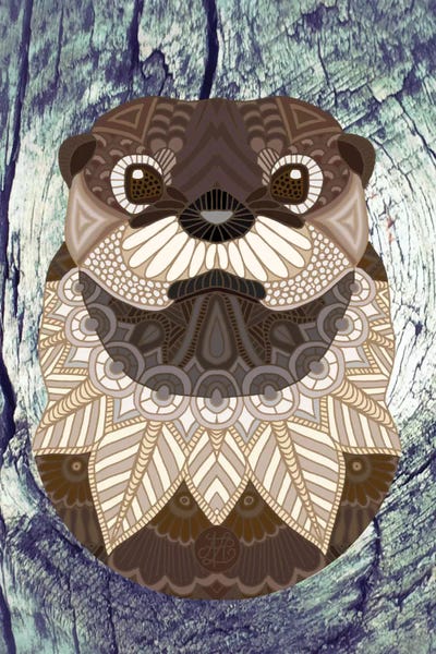 Otters: Ornate Otter by Angelika Parker