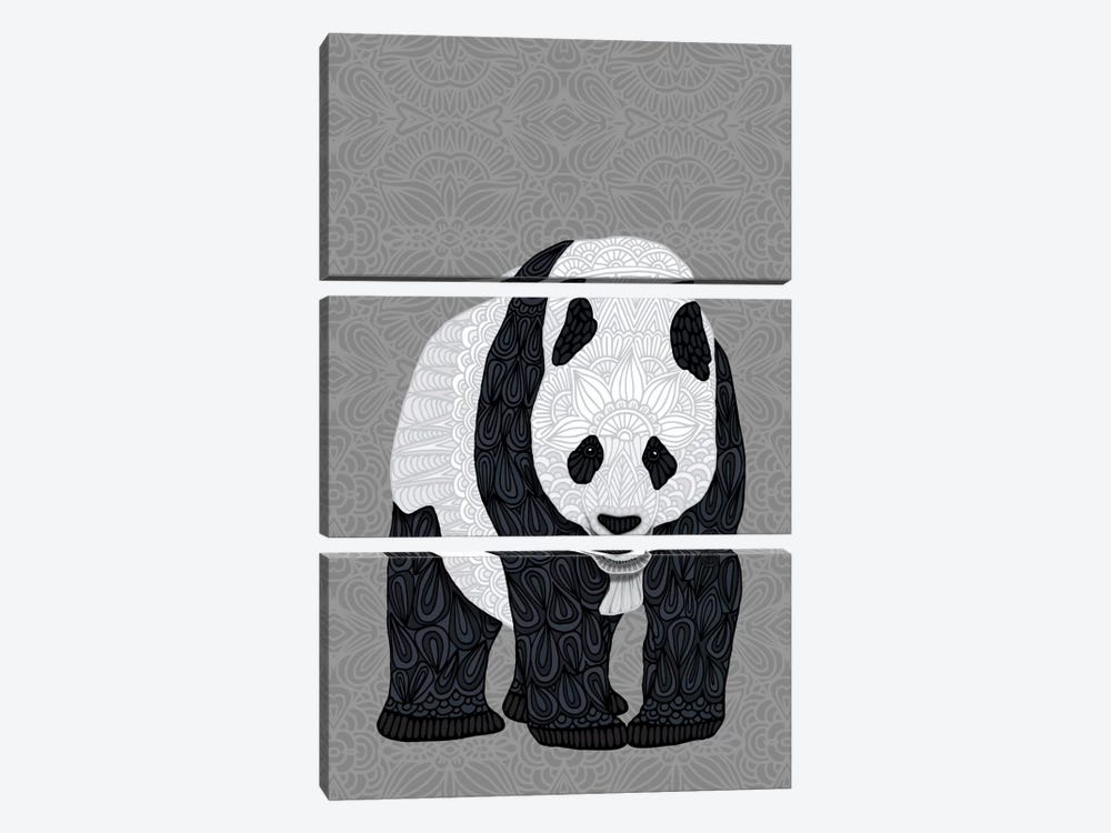 Papa Panda 3-piece Canvas Artwork