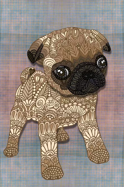 Puppies: Pug Puppy by Angelika Parker