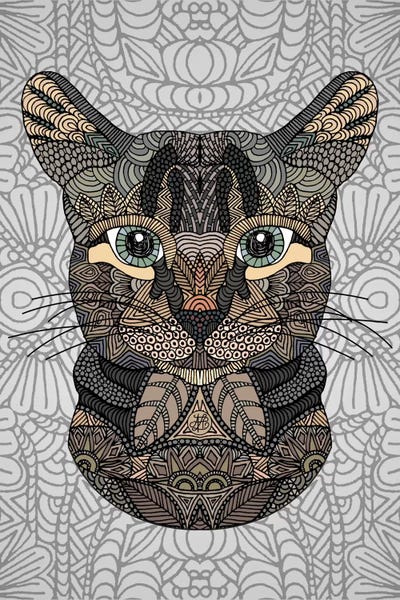 Tabby Cat by Angelika Parker canvas print