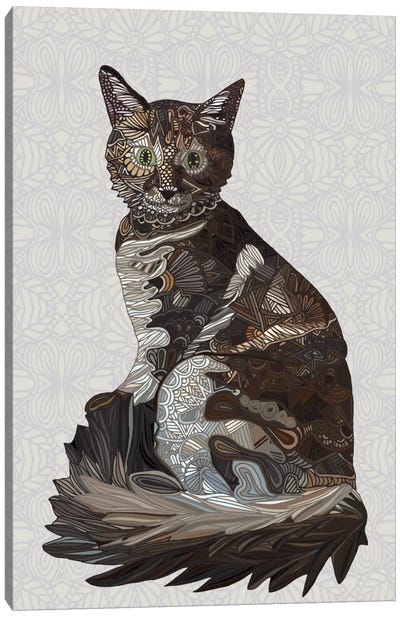 Tiger Princess Canvas Art Print - Angelika Parker