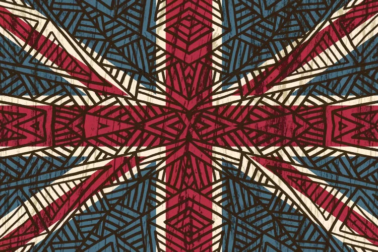 Union Jack - Vintage Tribal