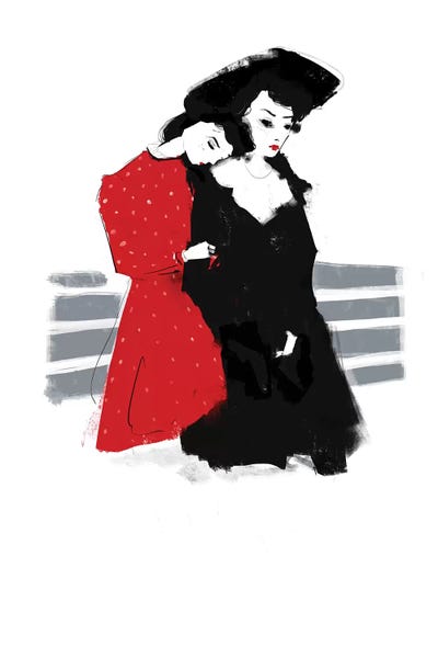 Care Me by Anikó Salamon framed wall art