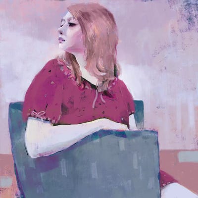 Maja by Anikó Salamon framed wall art