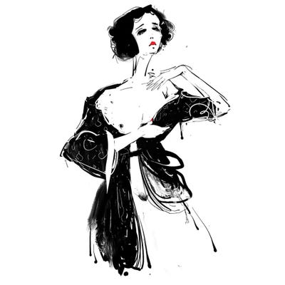 Almost Pure by Anikó Salamon framed wall art