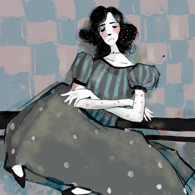 The Mosquito And Me by Anikó Salamon framed wall art