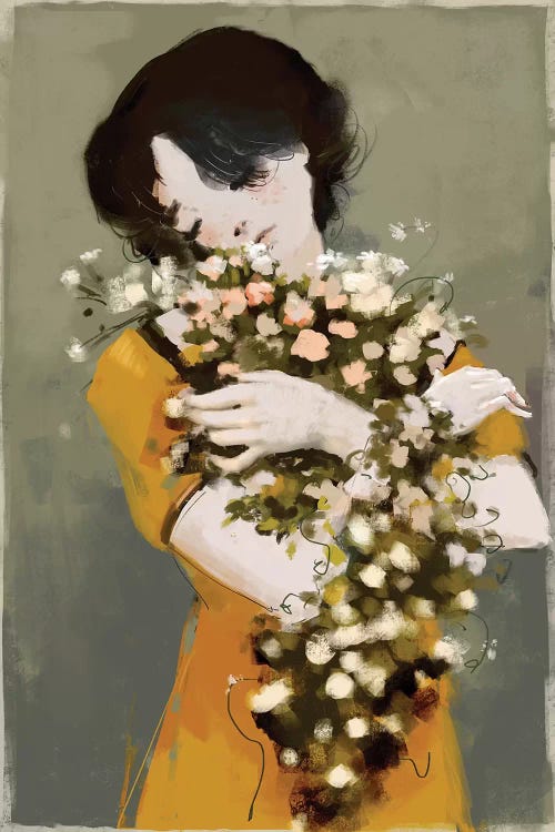 Hug The Beauty by Anikó Salamon wall art