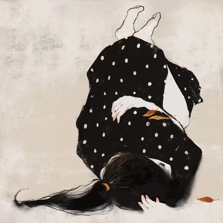 Sleep On Leaves by Anikó Salamon wall art