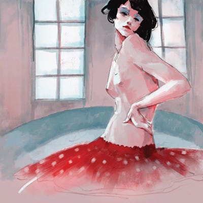 Look At Me by Anikó Salamon art print