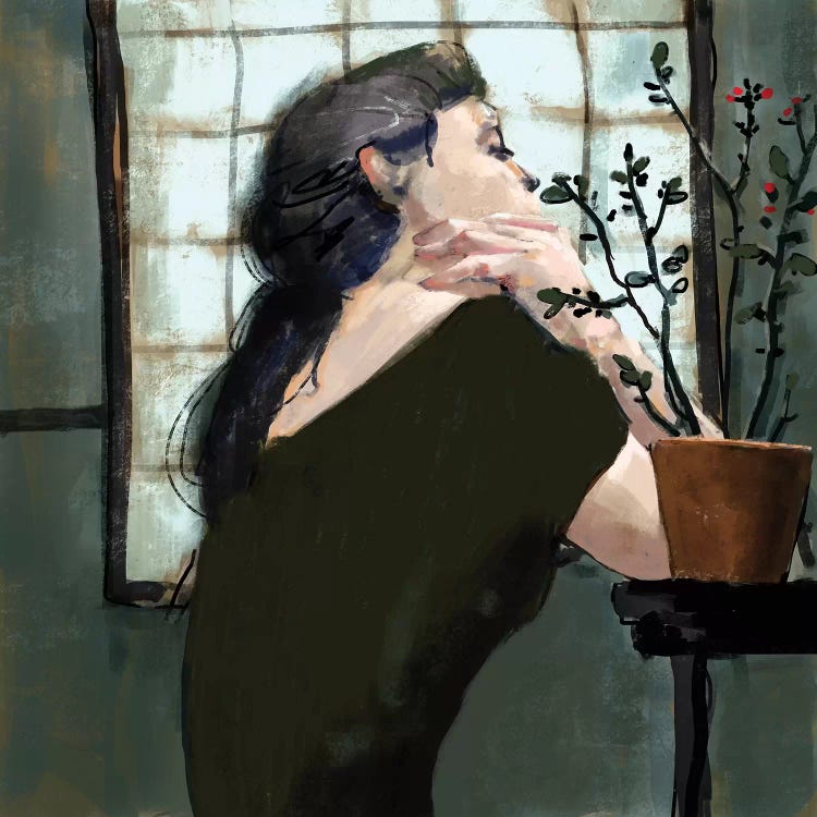 Dreaming Day by Anikó Salamon wall art
