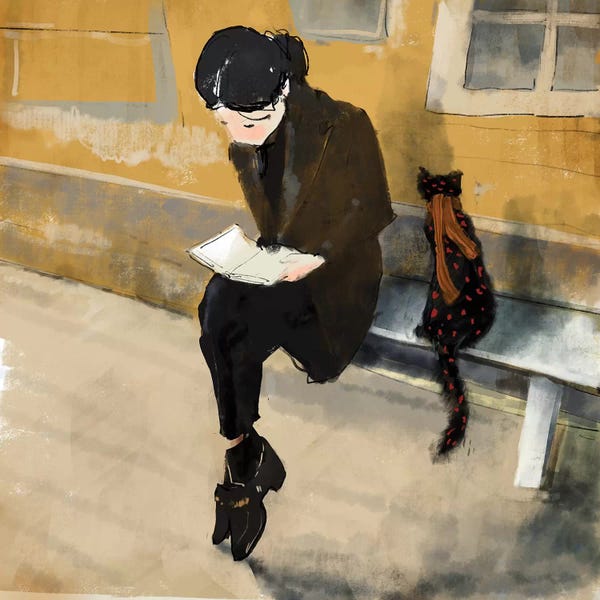 Dark Academia: Sad Japanese Books by Anikó Salamon