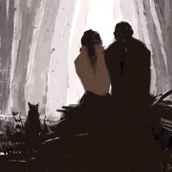 Goth Art: Together by Anikó Salamon