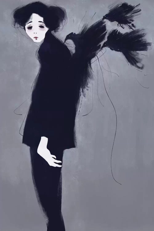Bad Dream by Anikó Salamon wall art