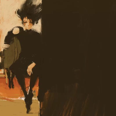 We Try Everything by Anikó Salamon art print