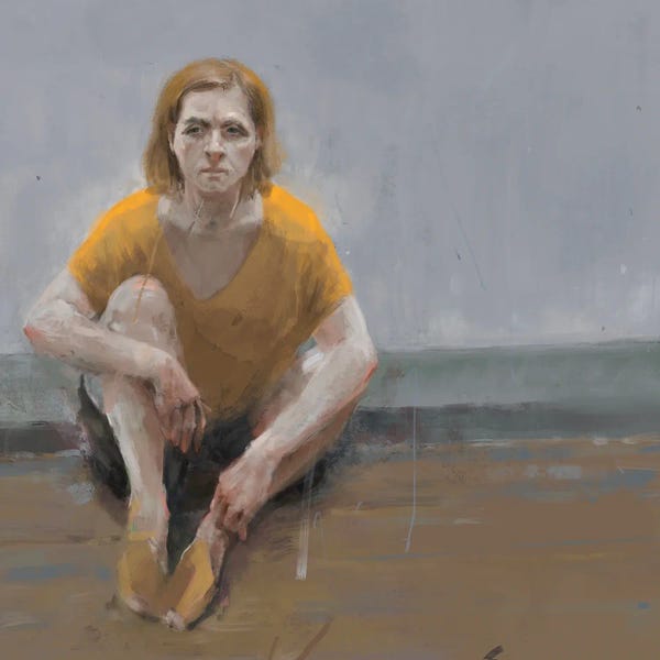 Anikó Salamon: Woman Alone by Anikó Salamon