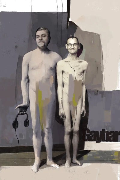 Gaybar by Anikó Salamon art print