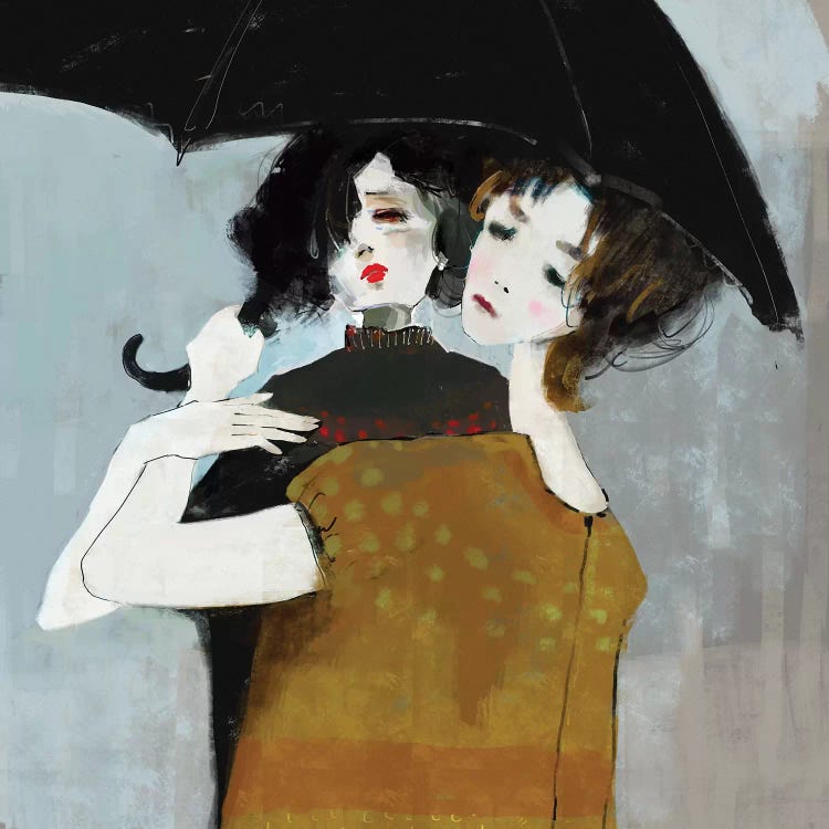 Big Rains Come by Anikó Salamon wall art