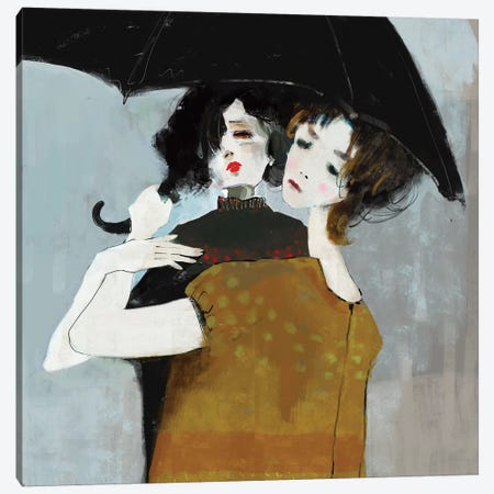 Big Rains Come Canvas Print #ANI9} by Anikó Salamon Canvas Print