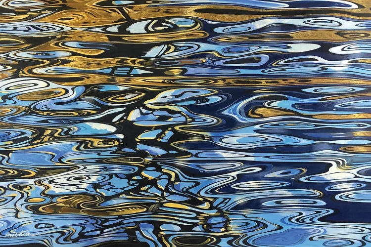 Tree Reflections by Alan Weston wall art