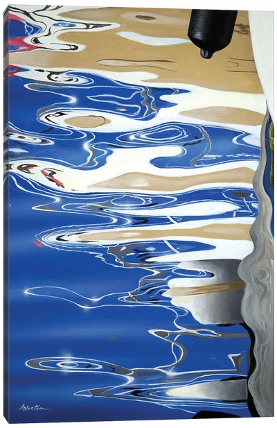 Padstow Harbour Canvas Art Print - Water Art